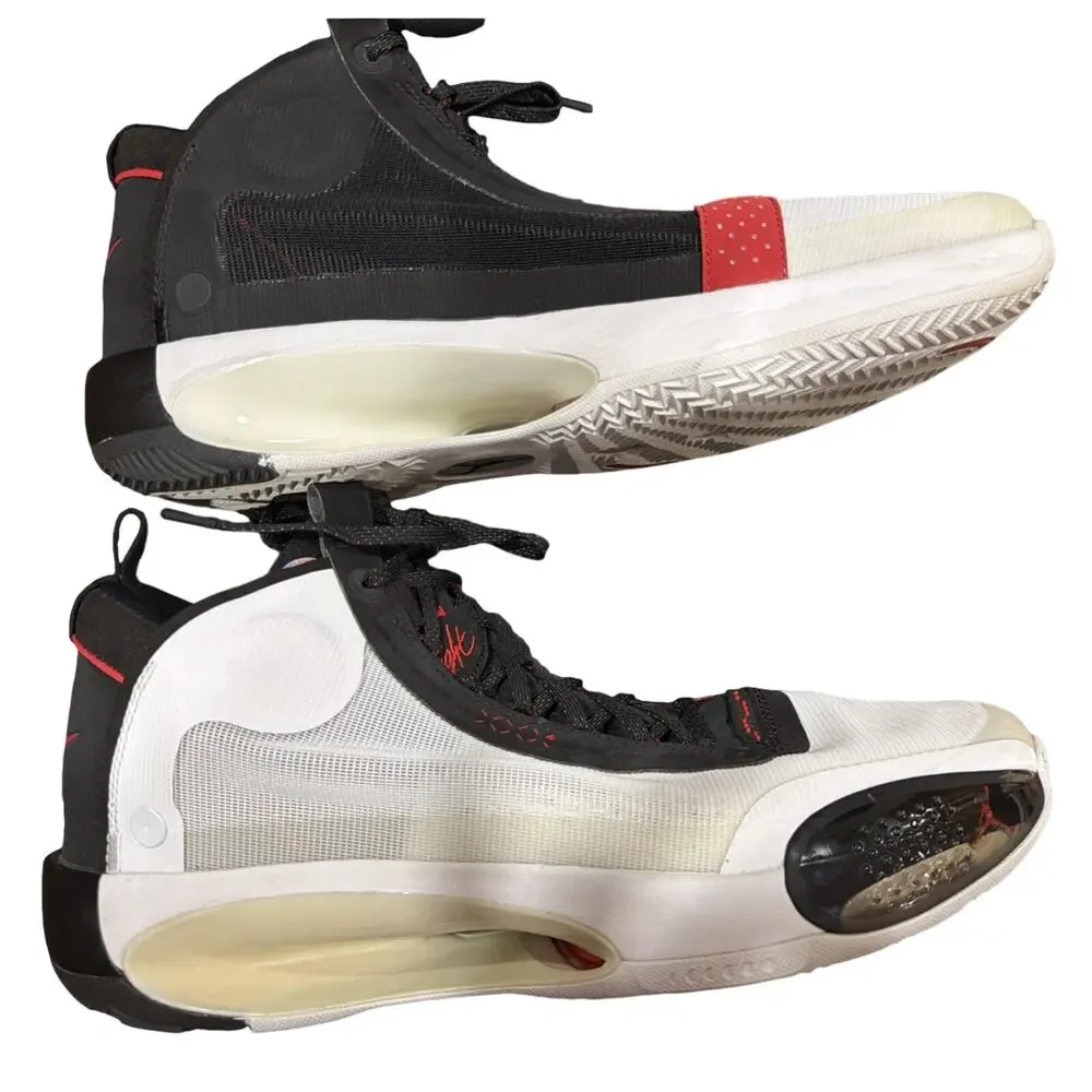 Air Jordan 34 Chicago Men’s Size 13 White Black Red Orbit